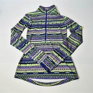 Nike running jacket Nike Pro Hyperwarm Drifit 1/2 zip jacket women size XS